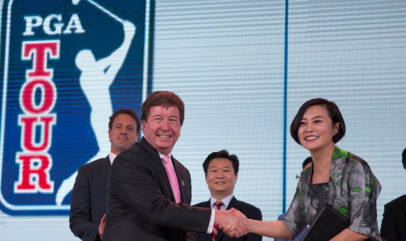 Empresa de Yao Ming traz série do PGA Tour para a China