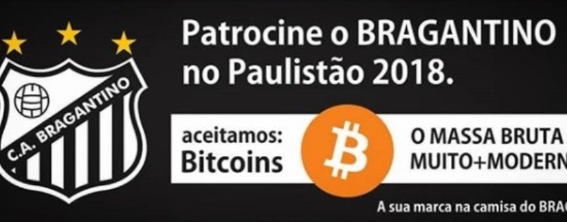 Bragantino busca patrocínios e inova ao aceitar até bitcoins