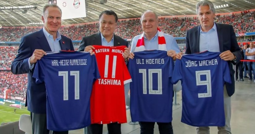 Bayern de Munique oficializa parceria com Associação Japonesa de Futebol