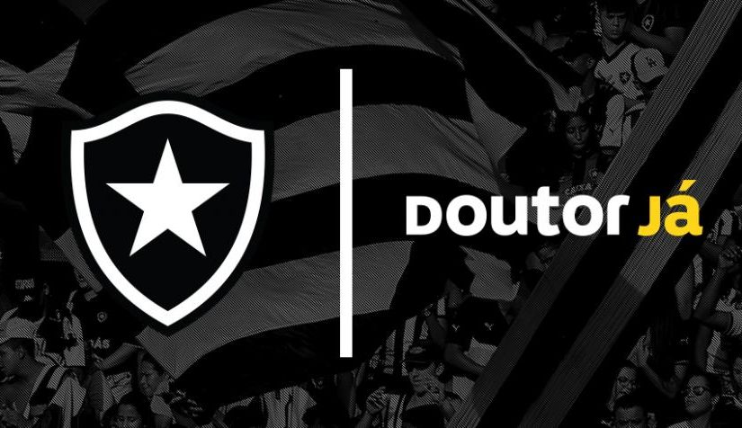 Doutor Já é a nova patrocinadora das plataformas digitais do Botafogo