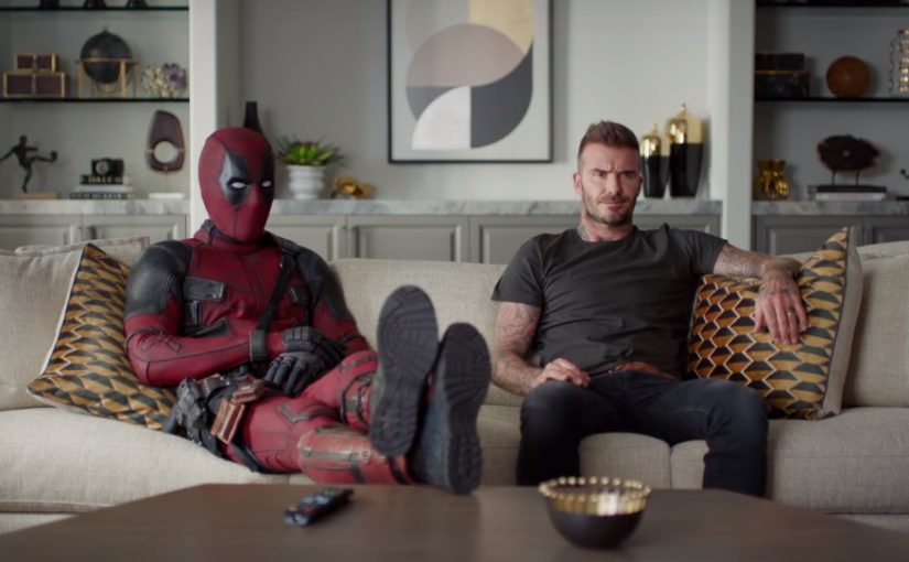 Deadpool pede desculpas a David Beckham por piada no primeiro filme