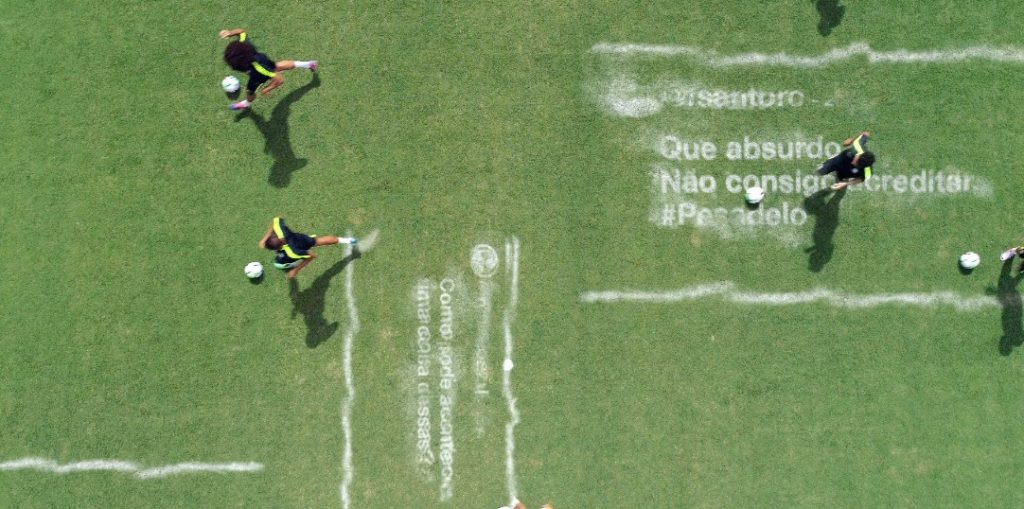 Em vídeo da Gatorade, Seleção Brasileira apaga tuítes de torcedores decepcionados