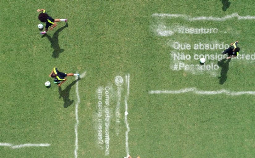 Em vídeo da Gatorade, Seleção Brasileira apaga tuítes de torcedores decepcionados