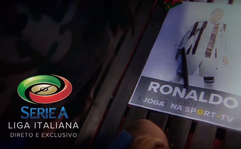 Motivada por Cristiano Ronaldo, emissora portuguesa adquire direitos da Serie A