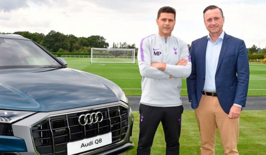 Tottenham Hotspur oficializa chegada da Audi e casa de apostas