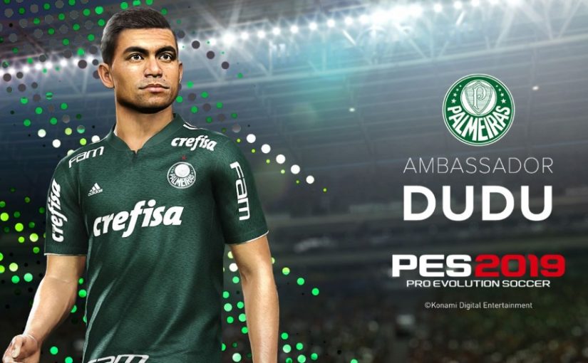 Com Dudu como embaixador, Konami torna-se patrocinadora do Palmeiras