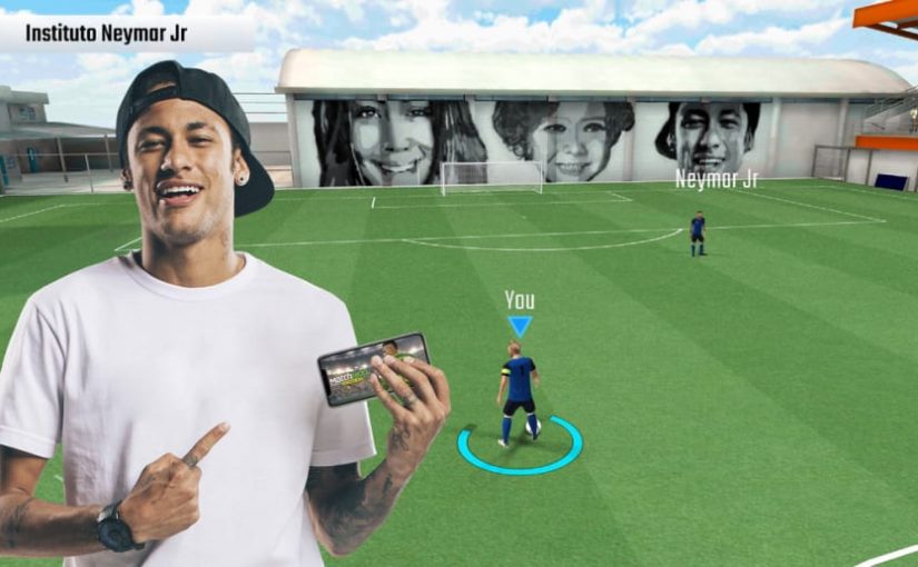 Com presença do seu Instituto, Neymar lança game de celular