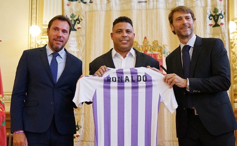 Social e internacionalização: os planos de Ronaldo para o Valladolid