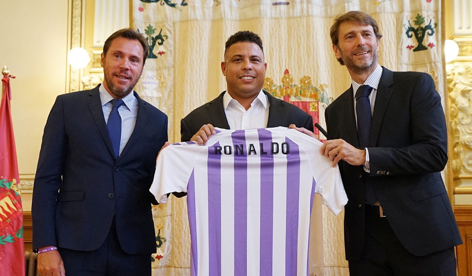 Social e internacionalização: os planos de Ronaldo para o Valladolid