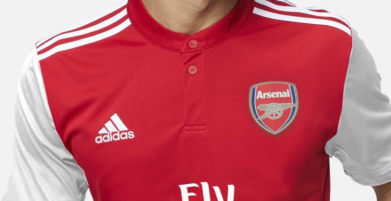 Adidas é a nova fornecedora de material esportivo do Arsenal