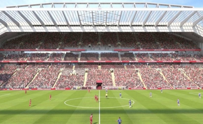 Liverpool estuda ampliação de Anfield e receber outras modalidades