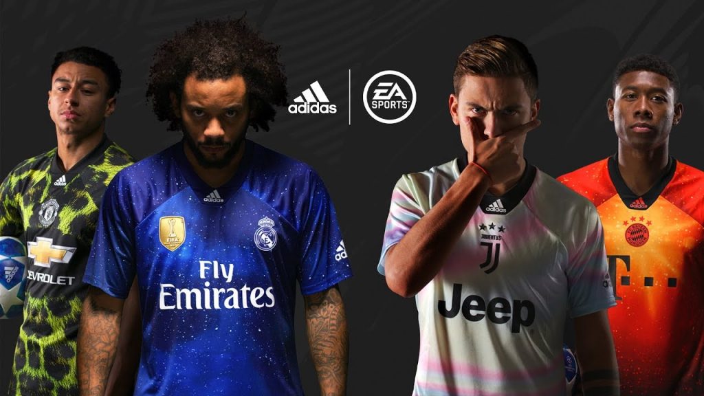 Adidas e EA Sports criam camisas alternativas para grandes europeus