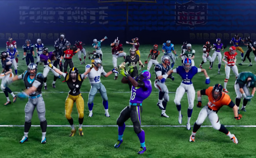 Empresa responsável por Fortnite anuncia parceria com a NFL