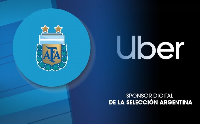 Uber assume nova categoria comercial da seleção argentina