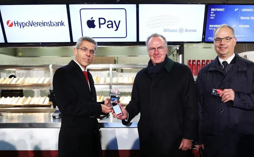 Bayern de Munique introduz Apple Pay na Allianz Arena
