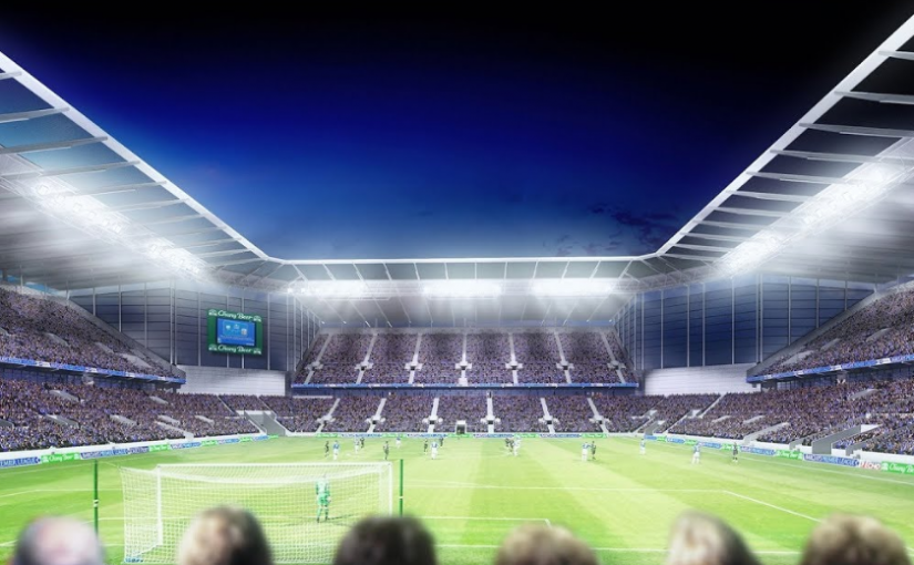 Everton detalha planos de construir um novo estádio