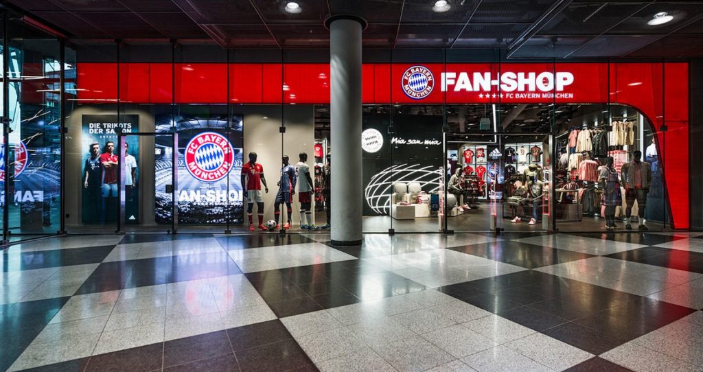Bayern de Munique irá inaugurar centro comercial em Munique