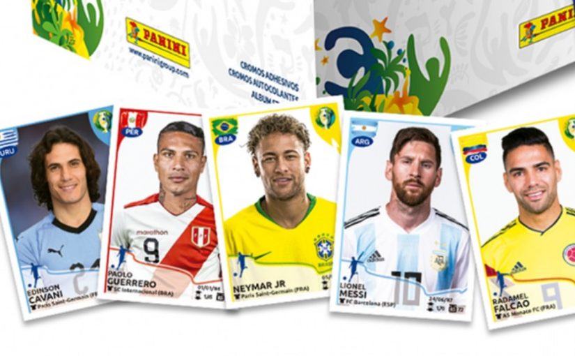 Panini lança álbum de figurinhas oficial da Copa América 2019