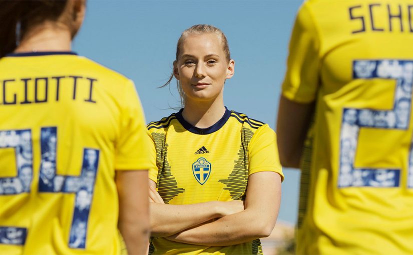 Suécia homenageia mulheres inspiradoras do país em camisa da Copa do Mundo