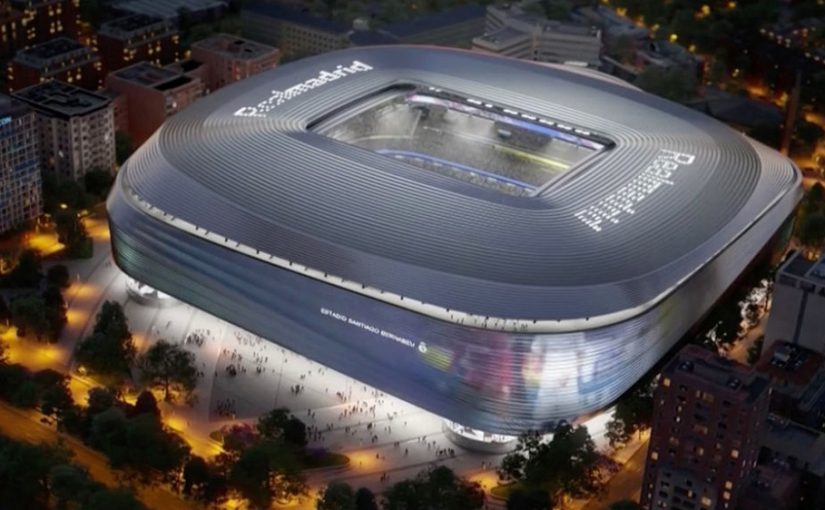 Real Madrid oficializa modernização do Santiago Bernabéu
