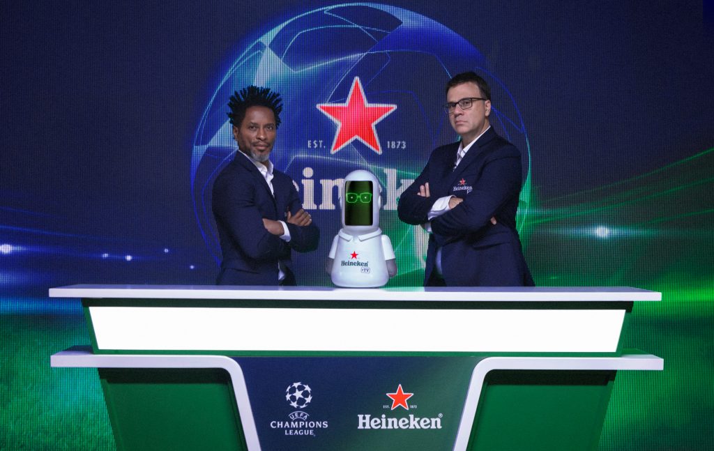 Emissora digital e evento da Champions elevam patamar do Brasil na Heineken
