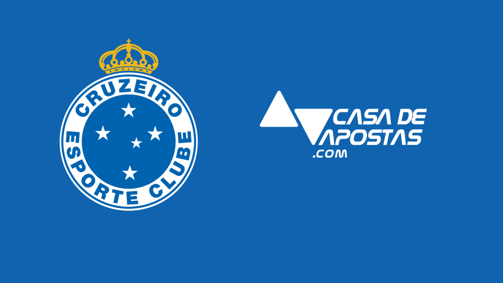 Casa de Apostas é a nova patrocinadora do Cruzeiro