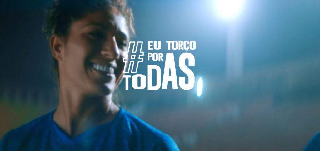 Itaú quer brasileiros buscando sobre o futebol feminino