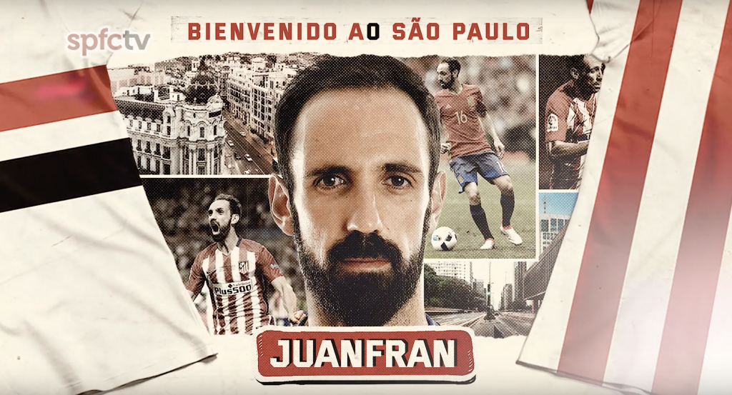 São Paulo embarca em ‘La Casa de Papel’ para anunciar chegada de Juanfran