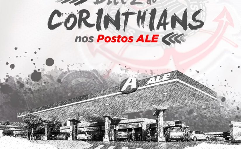 Ale ativa acordo com Corinthians com brindes em postos