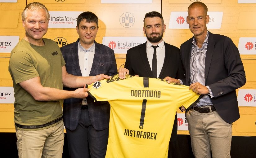 Borussia Dortmund assina com InstaForex para crescer na Ásia