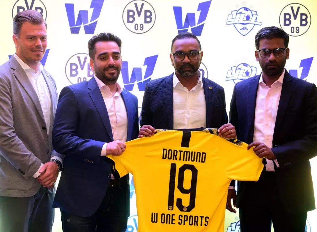 Borussia Dortmund assina com consultoria por mercado indiano