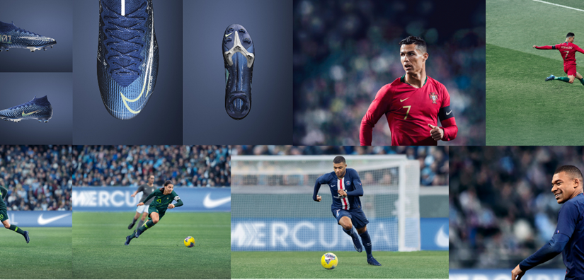 Nike apresenta nova chuteira de Cristiano Ronaldo, Mbappe e Sam Kerr