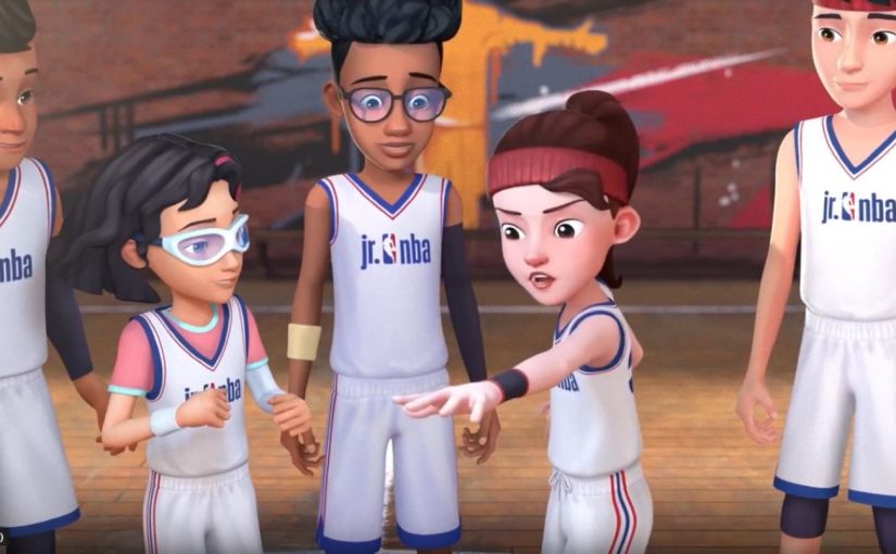 NBA foca no público infantil e apresenta série ‘NBA Jr. Jump Squad’