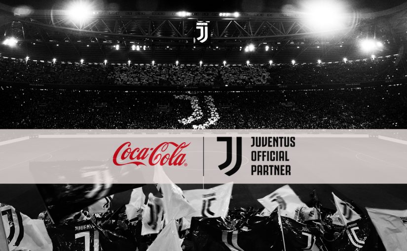 Juventus anuncia parceria de dois anos com a Coca-Cola