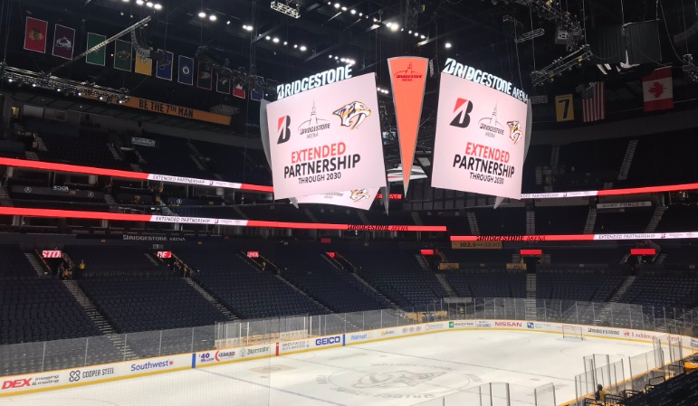 Bridgestone seguirá naming rights de arena de time da NHL até 2030
