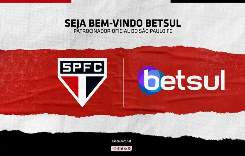 São Paulo anuncia patrocínio com site de apostas esportivas