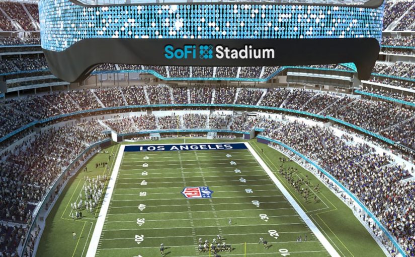 Futuro estádio de Rams e Chargers, da NFL, fecha com a Pepsico