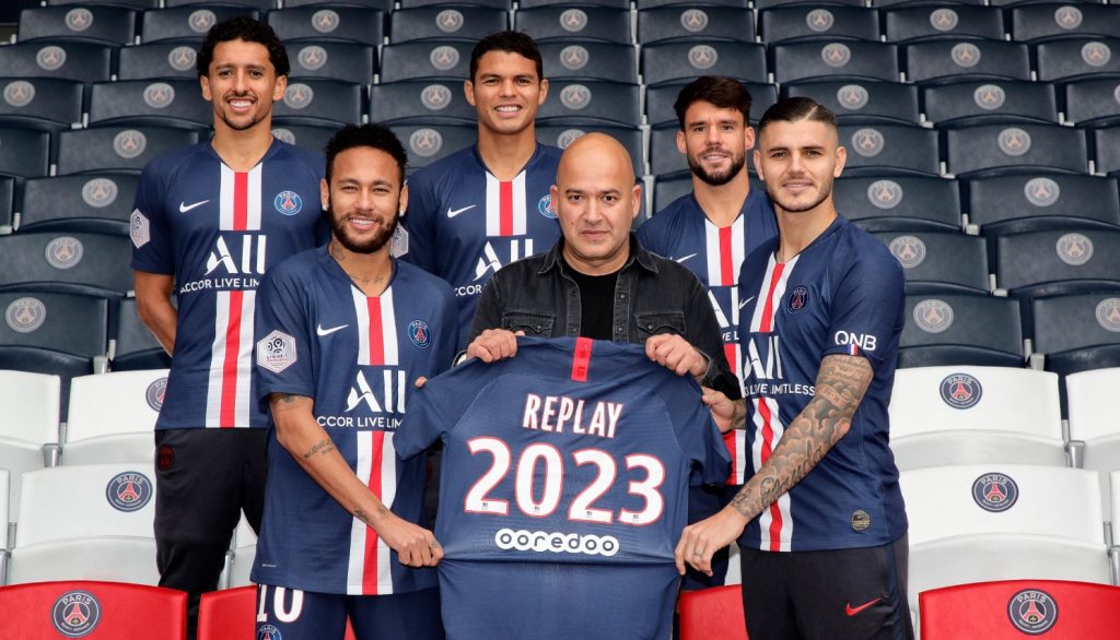 Replay é a nova parceira do Paris Saint-Germain