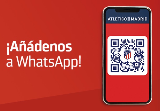 Atlético de Madrid explora WhatsApp para se aproximar dos fãs