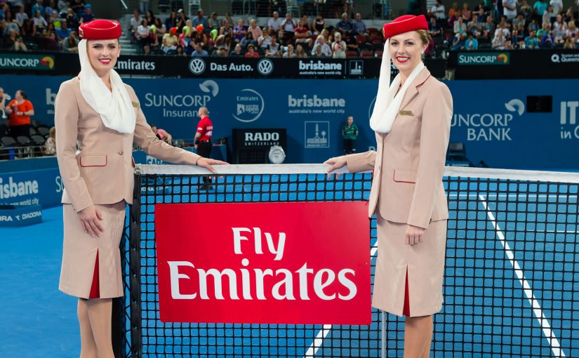 Emirates renova acordo e seguirá como principal parceira da ATP