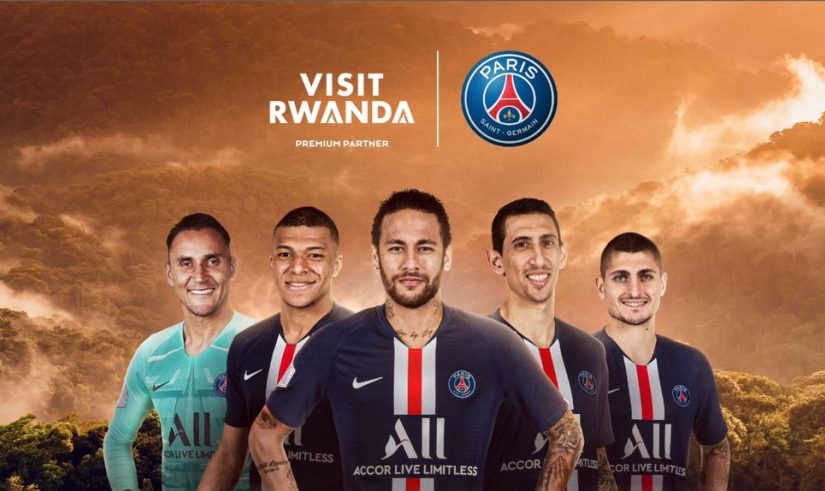 PSG segue Arsenal e terá “Visit Rwanda” no uniforme