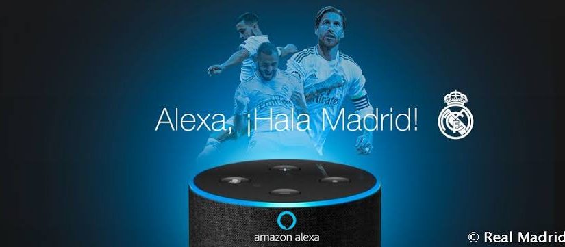Real Madrid usa Alexa para lançar pacote de conteúdo
