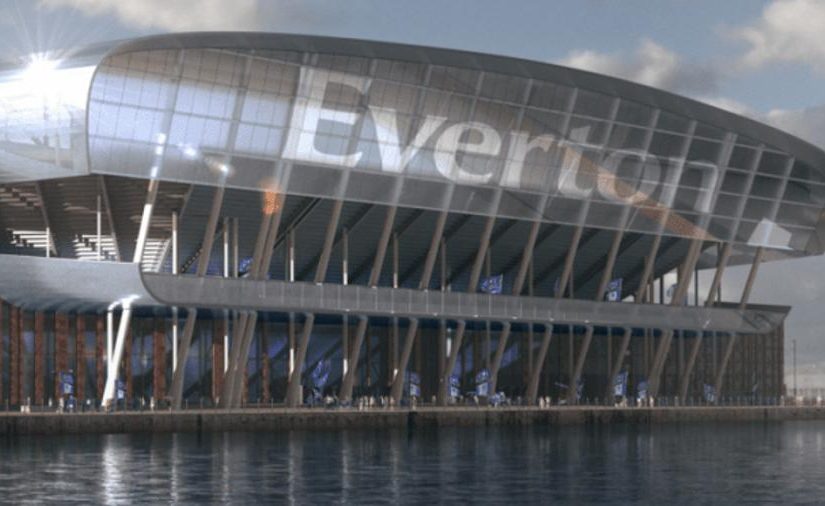 Everton recebe proposta e garante £ 30 milhões com naming rights de futuro estádio