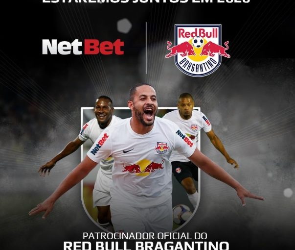 Red Bull Bragantino terá NetBet na manga da camisa