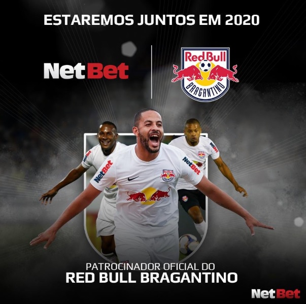 Red Bull Bragantino terá NetBet na manga da camisa