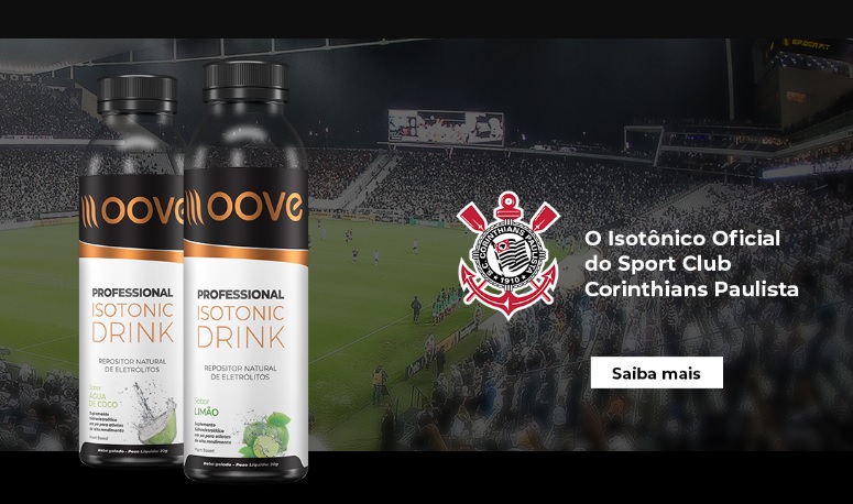 Corinthians fecha parceria com Moove Nutrition e terá isotônicos exclusivos