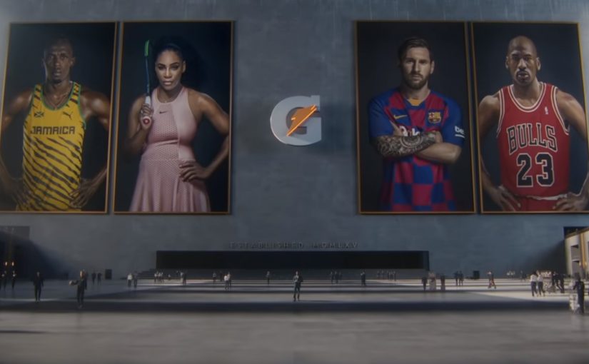 Jordan, Messi, Serena e Usain Bolt protagonizam nova campanha da Gatorade