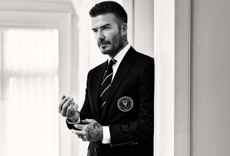 Ralph Lauren aproveita estreia do Inter Miami e cria terno para David Beckham