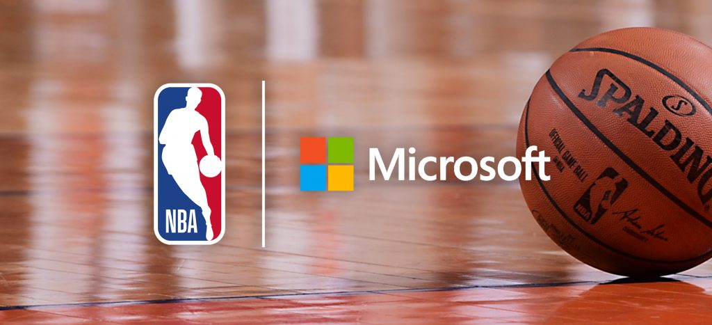 NBA foca em experiência do fã e fecha parceria com Microsoft