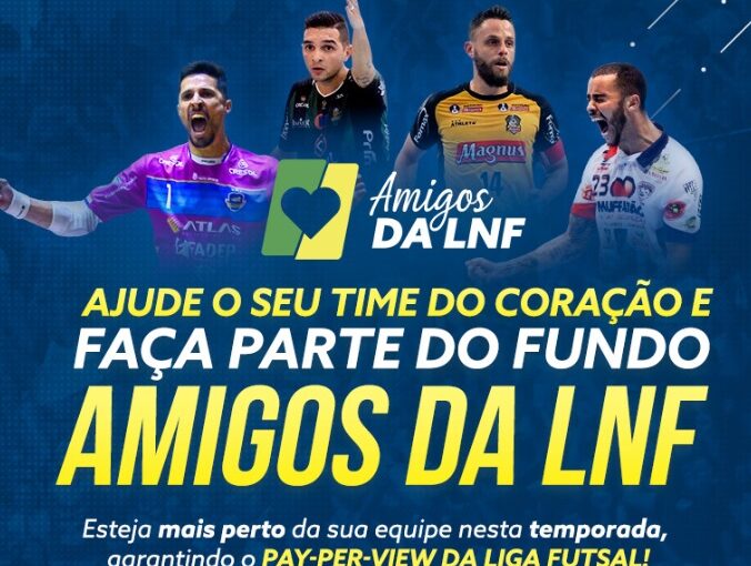 Liga Nacional de Futsal lança projeto para fortalecer a modalidade